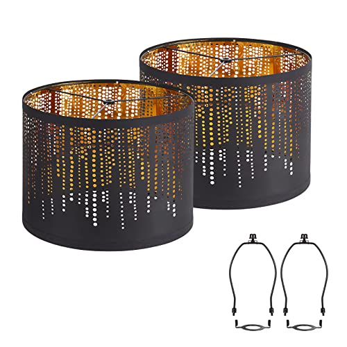 Black Lampshades Set of 2 (2 Count)