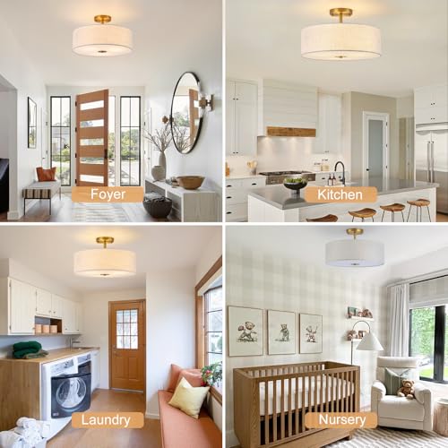 Semi Flush Mount Ceiling Light