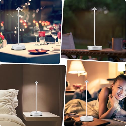 2Pack Rechargeable Cordless Table Lamp (2 Count)