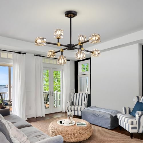 Black Sputnik Chandelier