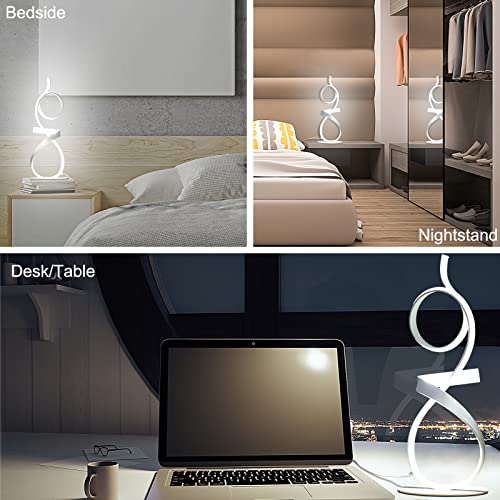 21.6 Inches Modern Knight Design Table Lamp with Remote Control