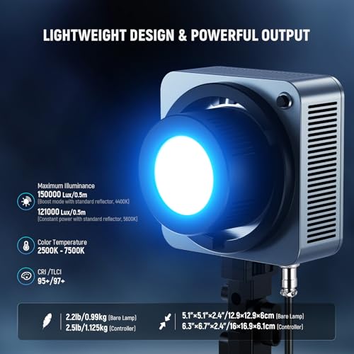 HS200C Portable RGB LED Video Light