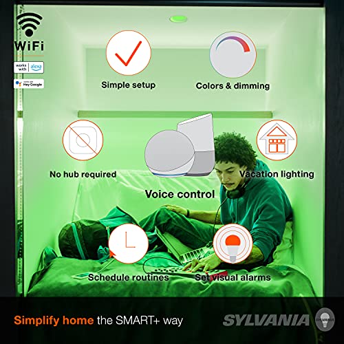 Sylvania WiFi LED Smart Light Bulb (4 Count)