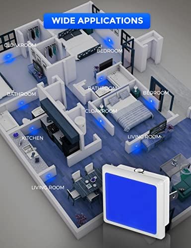 Blue Night Lights Plug into Wall 2 (2 Count)