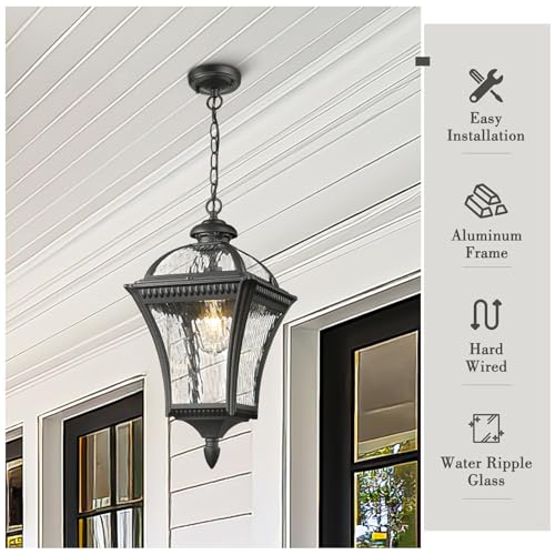 20.7" Outdoor Pendant Light
