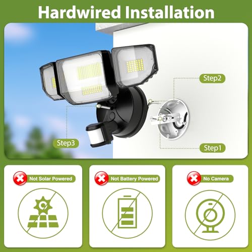 150W Motion Sensor Outdoor Lights