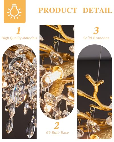 Modern Tree Branch Chandelier