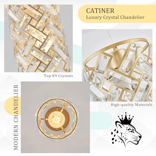Modern Crystal Pendant Light Fixture 3