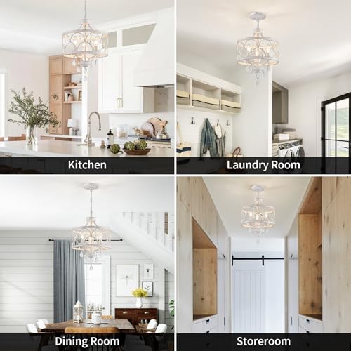 Small Crystal Chandelier