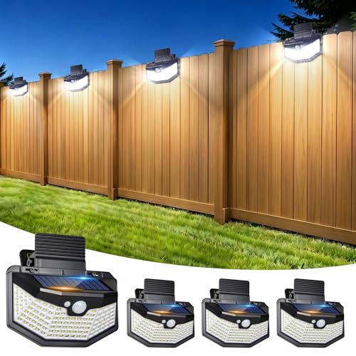 800LM Clip On Solar Lights Outdoor