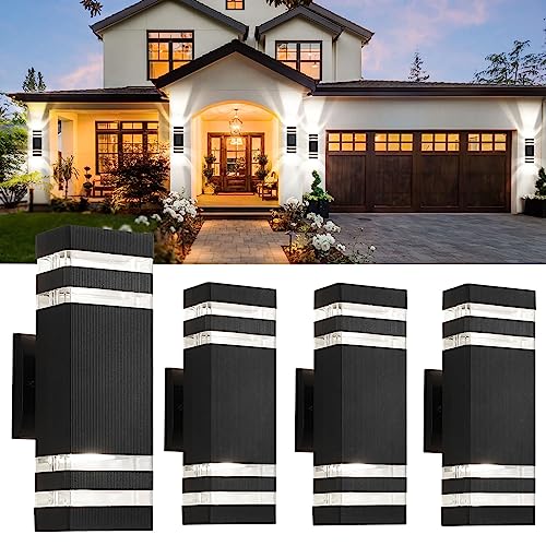 4 Pack Outdoor Wall Lights (4 Count)