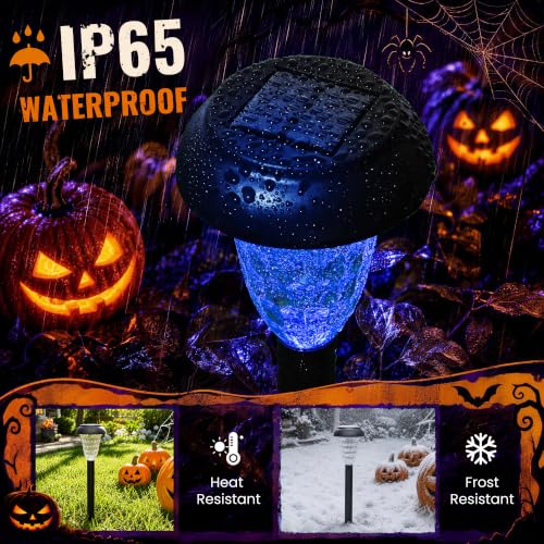 Solar Lights Outdoor Waterproof for Pathway (8 Count)