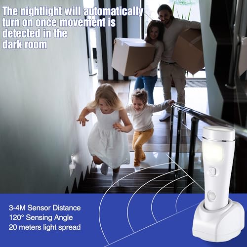 3 Pack 4 in 1 LED Emergency Lights for Home Power Failure (3 Count)