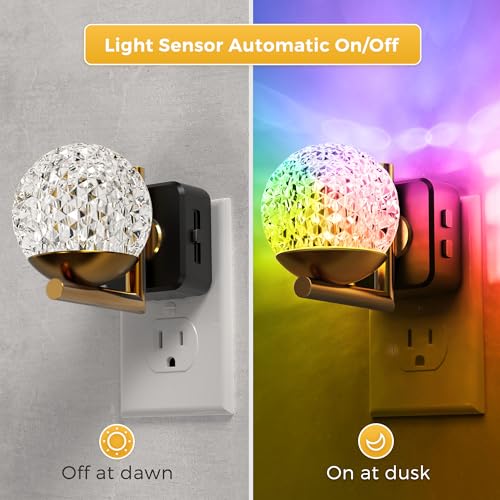Night Lights Plug Into Wall 2 Pack (2 Count)
