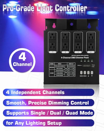 Dmx Dimmer Pack 4 Channel