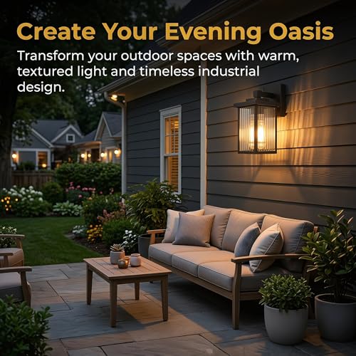 Black Wall Mount Porch Lights