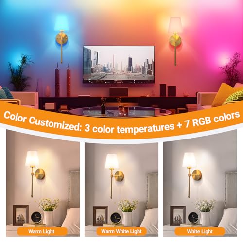 Battery Operated Wall Sconce