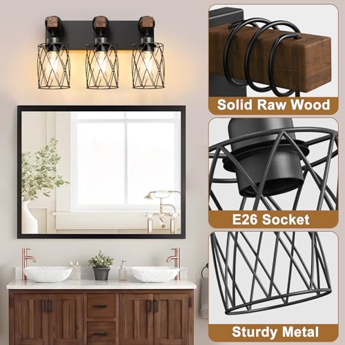 Farmhouse Bathroom Vanity Light