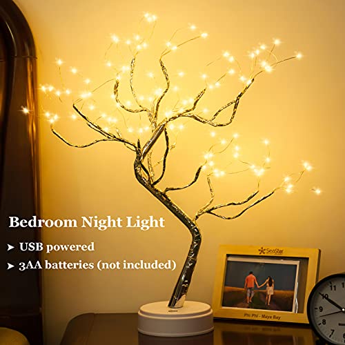 108 LED Sparkly Fairy Tree Lamp