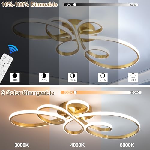 56W Modern LED Ceiling Light