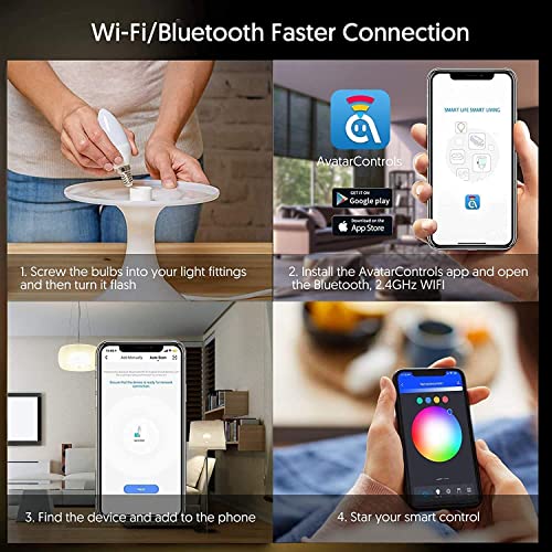 2 Pack E12 LED Light Bulb Compatible w (2 Count)