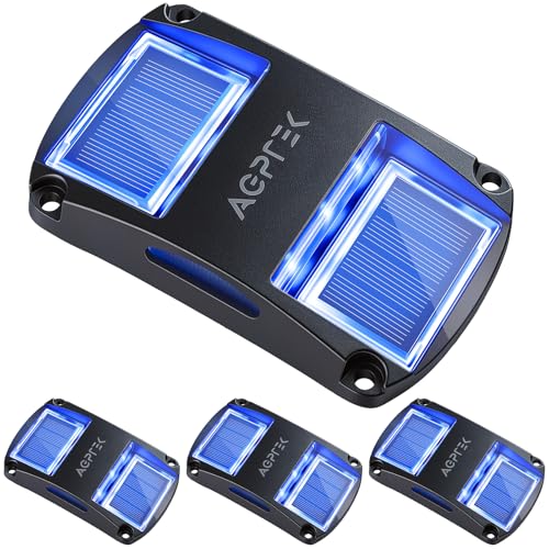 Solar Driveway Lights 4 Pack (4 Count)