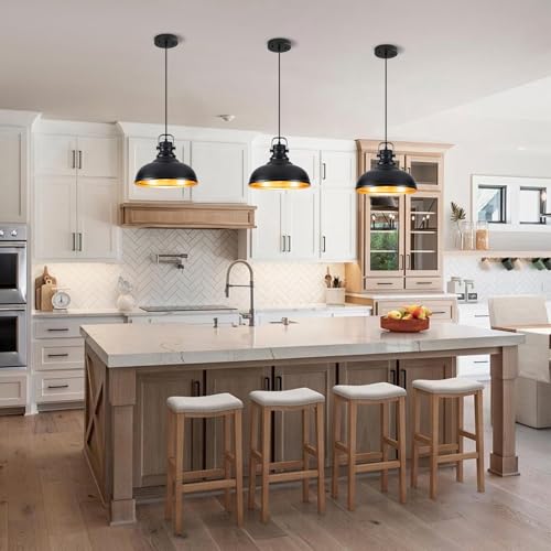 12 Inch Farmhouse Pendant Lights Kitchen Island