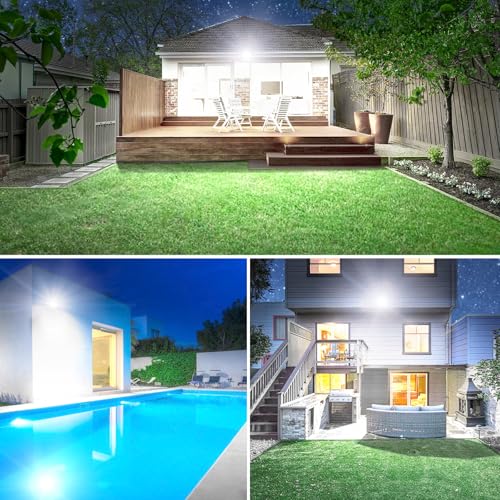80W LED Flood Lights Outdoor (2 Count)