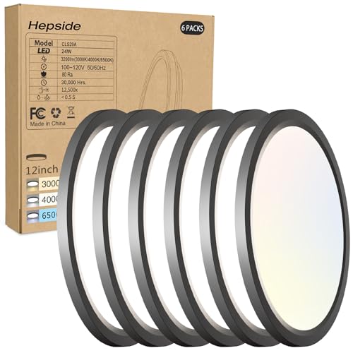 6PACK LED Flush Mount Ceiling Light (6 Count)