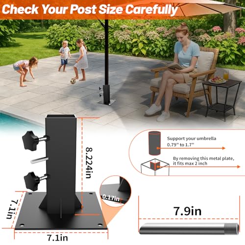 Heavy Duty Deck Mount Umbrella Holder