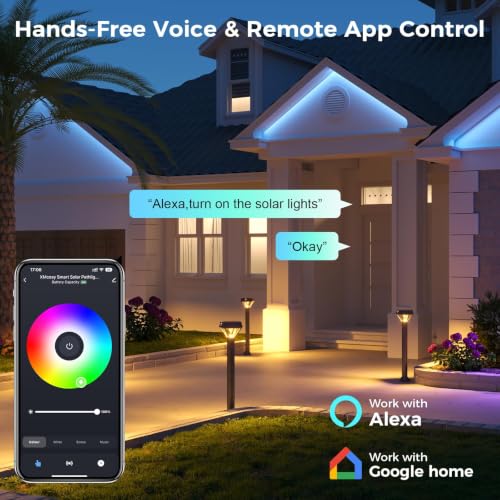 Smart Solar Lights Outdoor