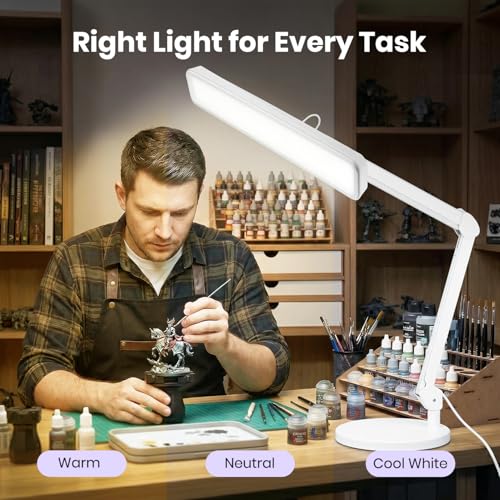 XL 2 500 Lumens 30W LED Task Lamp with Base