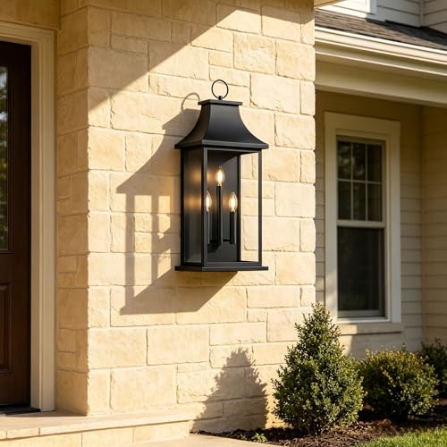1 Pack 28'' Extra Large Outdoor Wall Lights