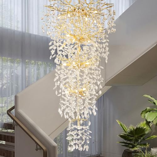 118'' Long Chandelier for High Ceiling