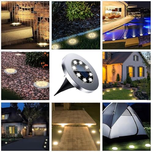 Solar Ground Lights (4 Count)