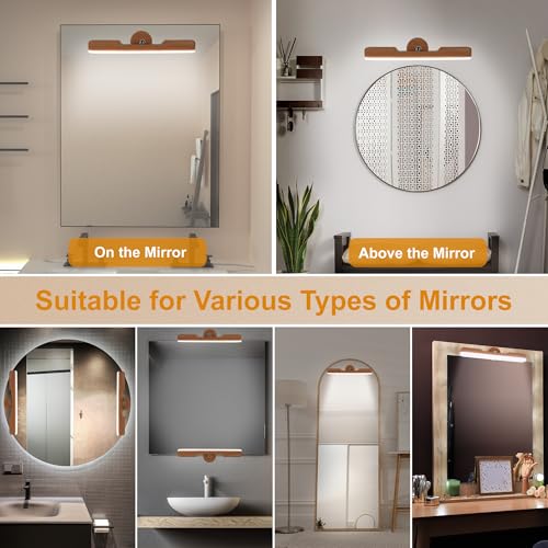 2 Pack Rechargeable Vanity Lights for Mirror (4 Count)