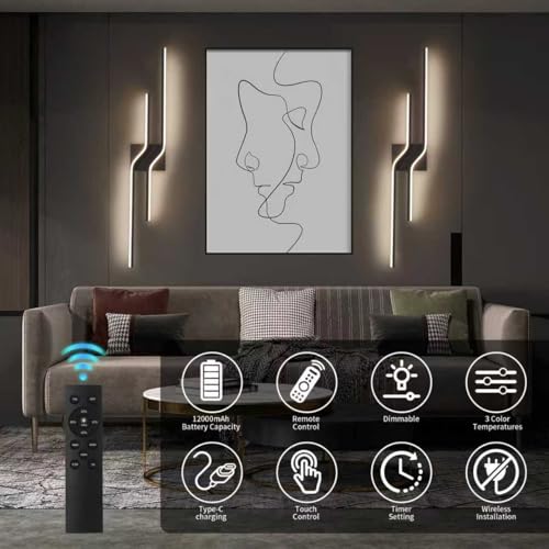 Modern Battery Operated Wall Sconces