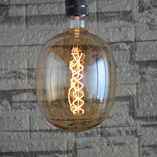 D170 Large LED Decorative Light Bulb Dimmable 8W 450lm E26 2200K 1PC