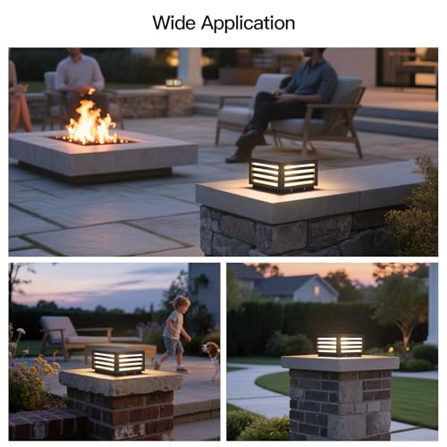 Glass Post Lights Outdoor