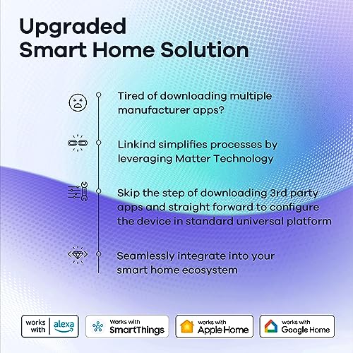 Matter Smart Light Bulb (3 Count)