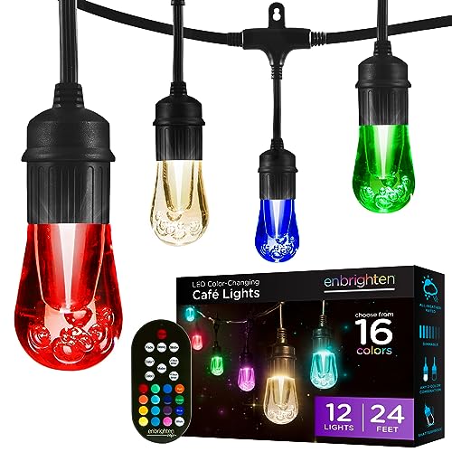 Vintage Outdoor String Lights (24 Foot)
