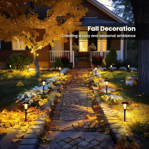 Solar Pathway Lights Waterproof Outdoor Lighting (8 Count)