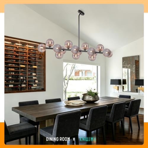 Sputnik Chandelier Globe Long Island Chandeliers Over Table 16