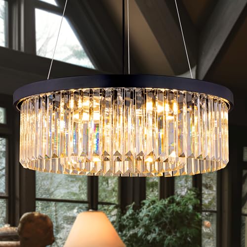 Crystal Chandelier for Dining Room Modern Ceiling Lighting Fixture