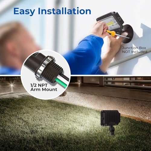 20W 2800LM LED Flood Lights Outdoor (4 Count)