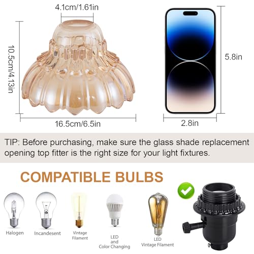 Tulip Lamp Shades Replacement