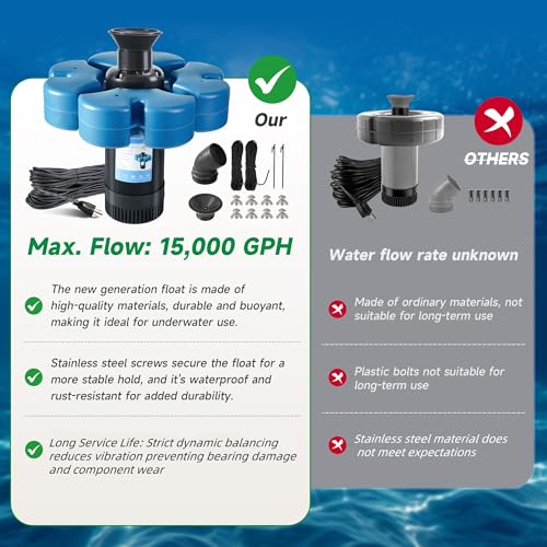 Pond Fountain Aerator