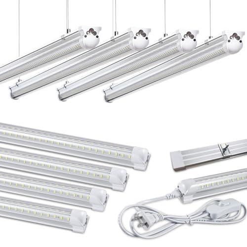 8Pack 4FT LED Shop Light Garage Lights (8 Count)