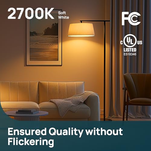 A19 LED Light Bulbs (6 Count)