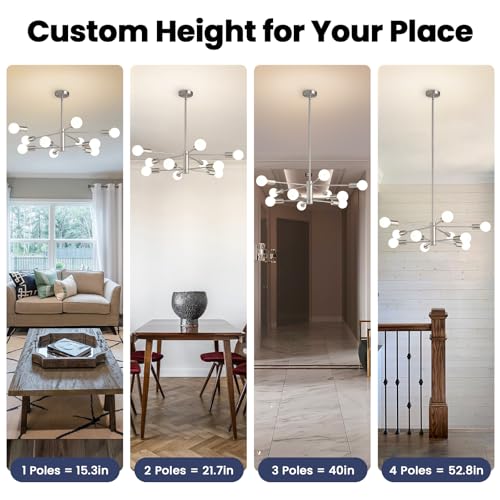 Modern Sputnik Chandeliers Light